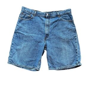 Levi’s 550 Mens Relaxed Fit Jean Shorts W 44 100% Cotton Bermuda Vintage 90s